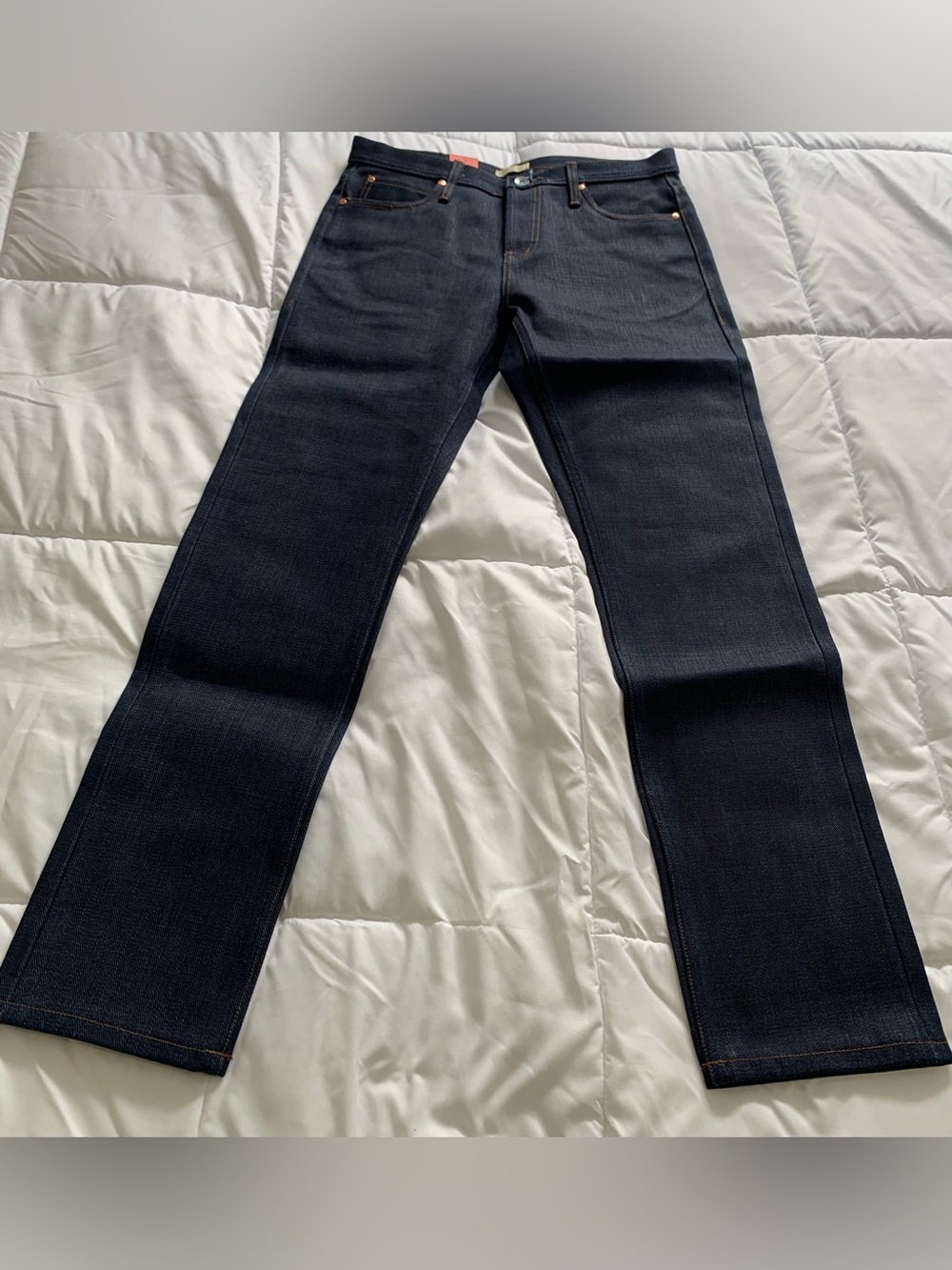 New The Unbranded Brand Mens Heavyweight Jeans Skinny Size 33
